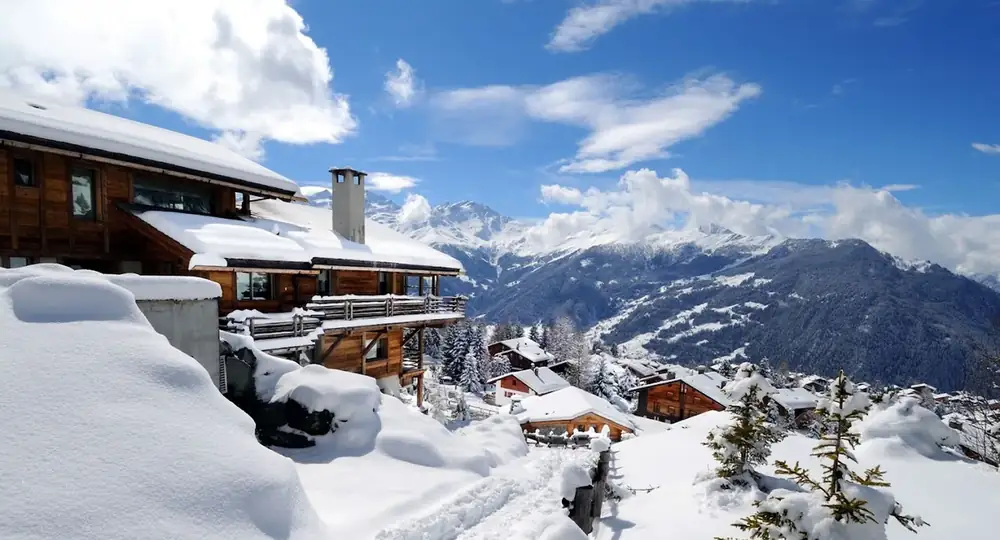 A private Alpine chalet